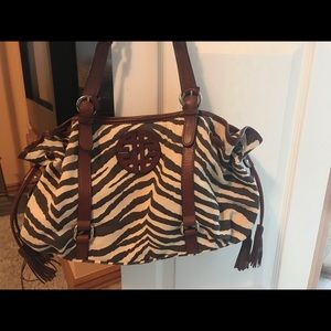 Antonio Melani zebra print handbag